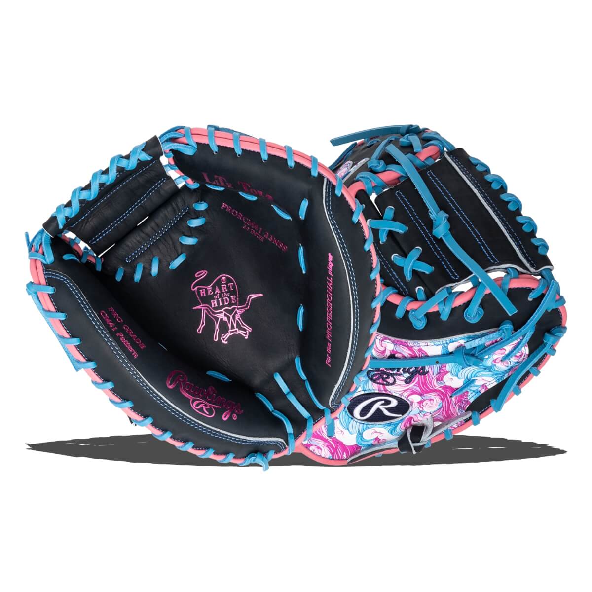 Rawlings Heart of the Hide ColorSync 9.0 34" Baseball Catcher's Mitt: PRORCM41-23NSS: Image #455291