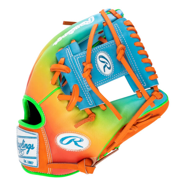 Rawlings Heart of the Hide Funburst 11.5" Baseball Glove: PROR204-2CBO: Image #457003