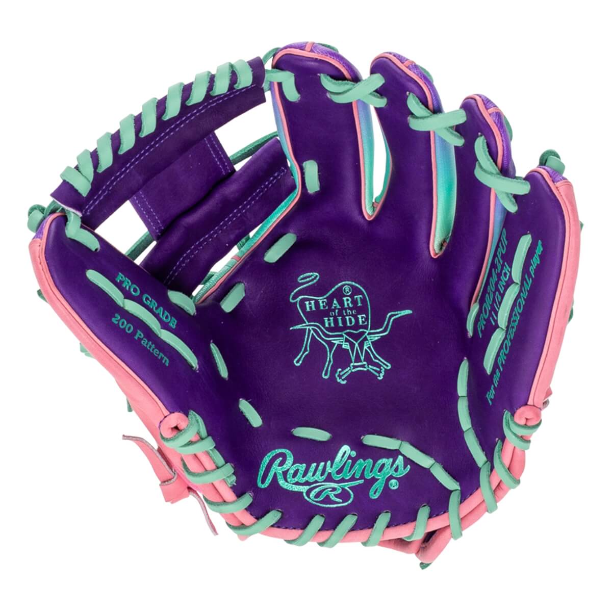 Rawlings Heart of the Hide Funburst 11.5" Baseball Glove: PROR204-2PUP: Image #457018