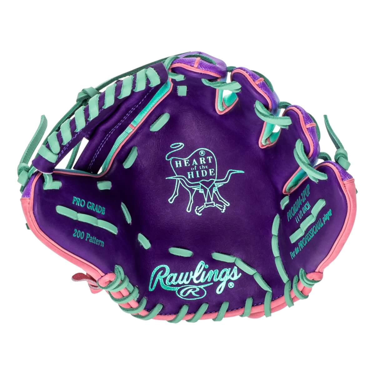 Rawlings Heart of the Hide Funburst 11.5" Baseball Glove: PROR204-2PUP: Image #457022