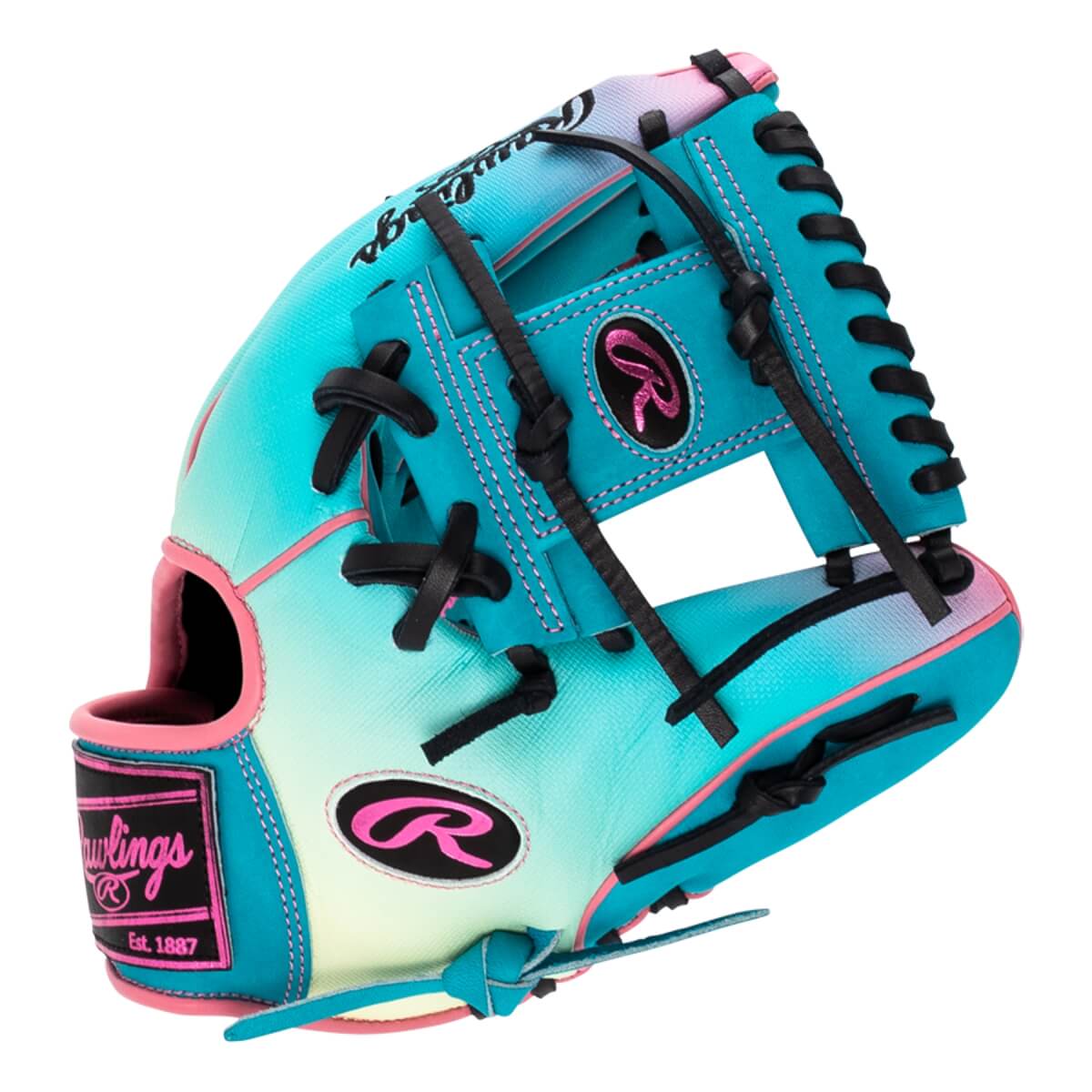 Rawlings Heart of the Hide Funburst 11.5" Baseball Glove: PROR204-2TESS: Image #457051