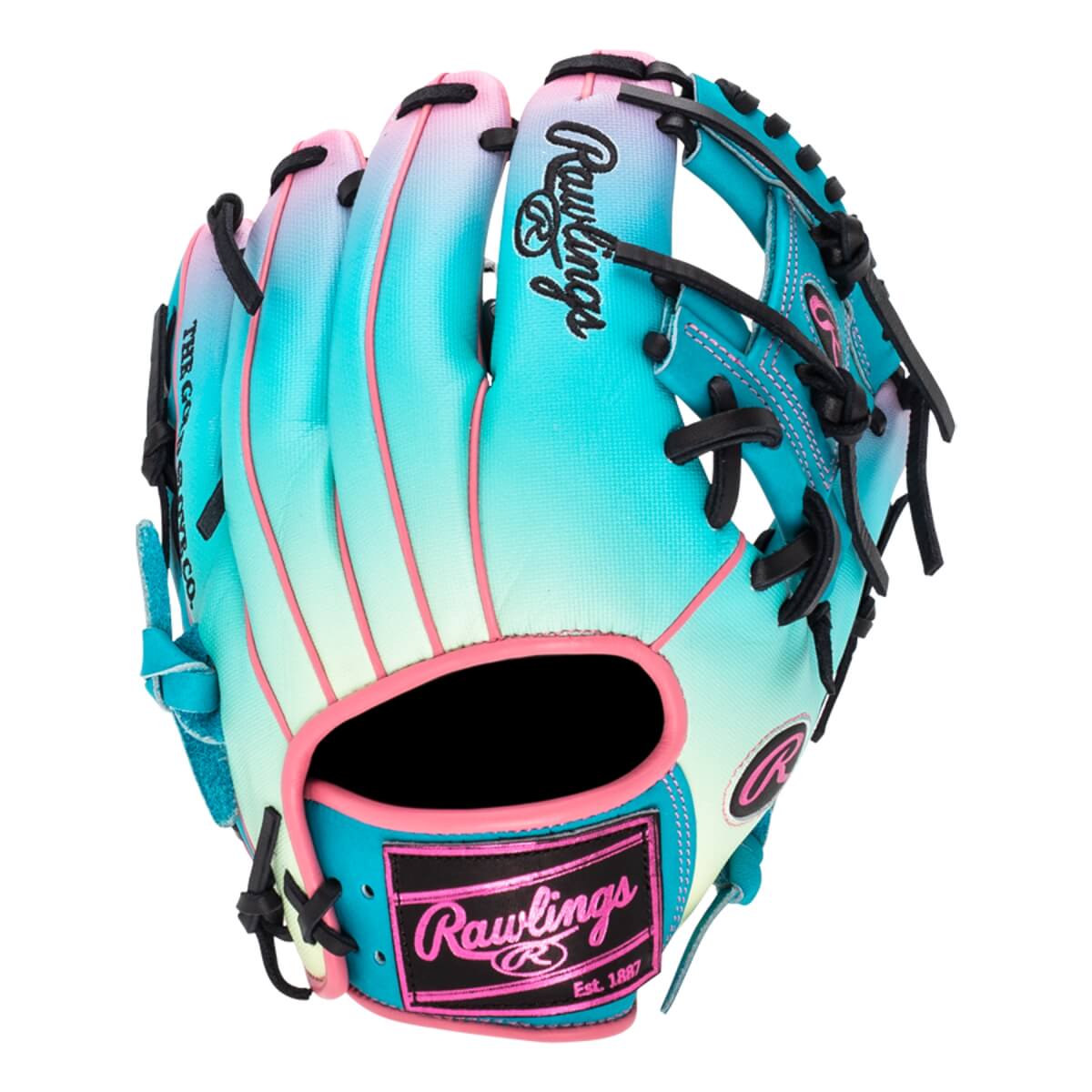 Rawlings Heart of the Hide Funburst 11.5" Baseball Glove: PROR204-2TESS: Image #457055