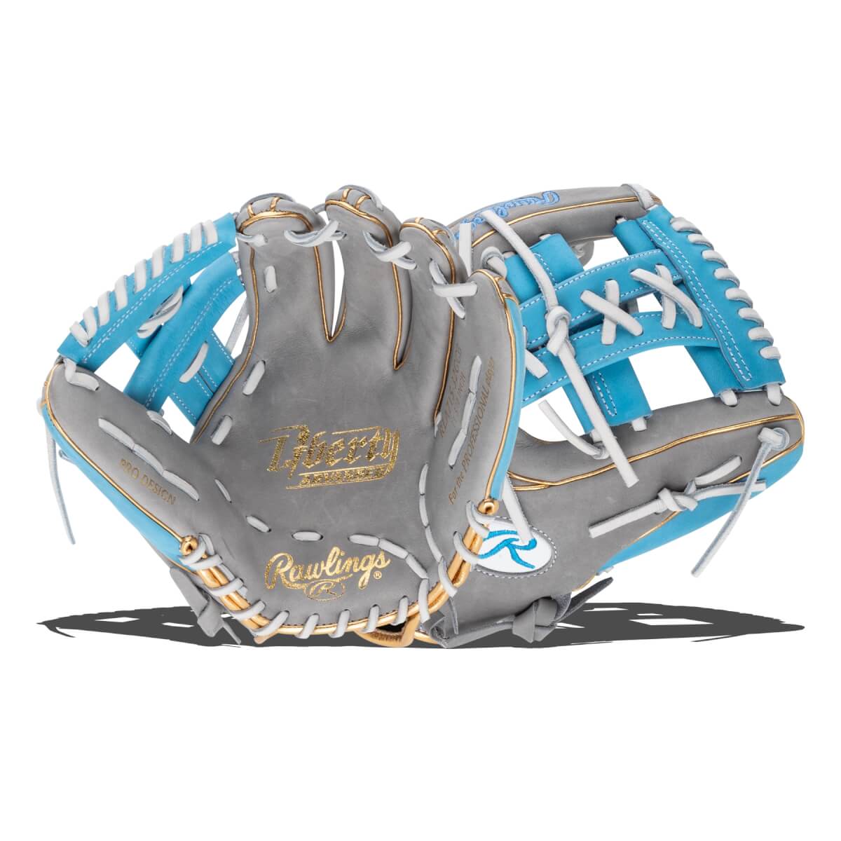 Rawlings Liberty Advanced Color Series 4.0 11.75" Fastpitch Softball Glove: RLA715-32GCB: Image #458136