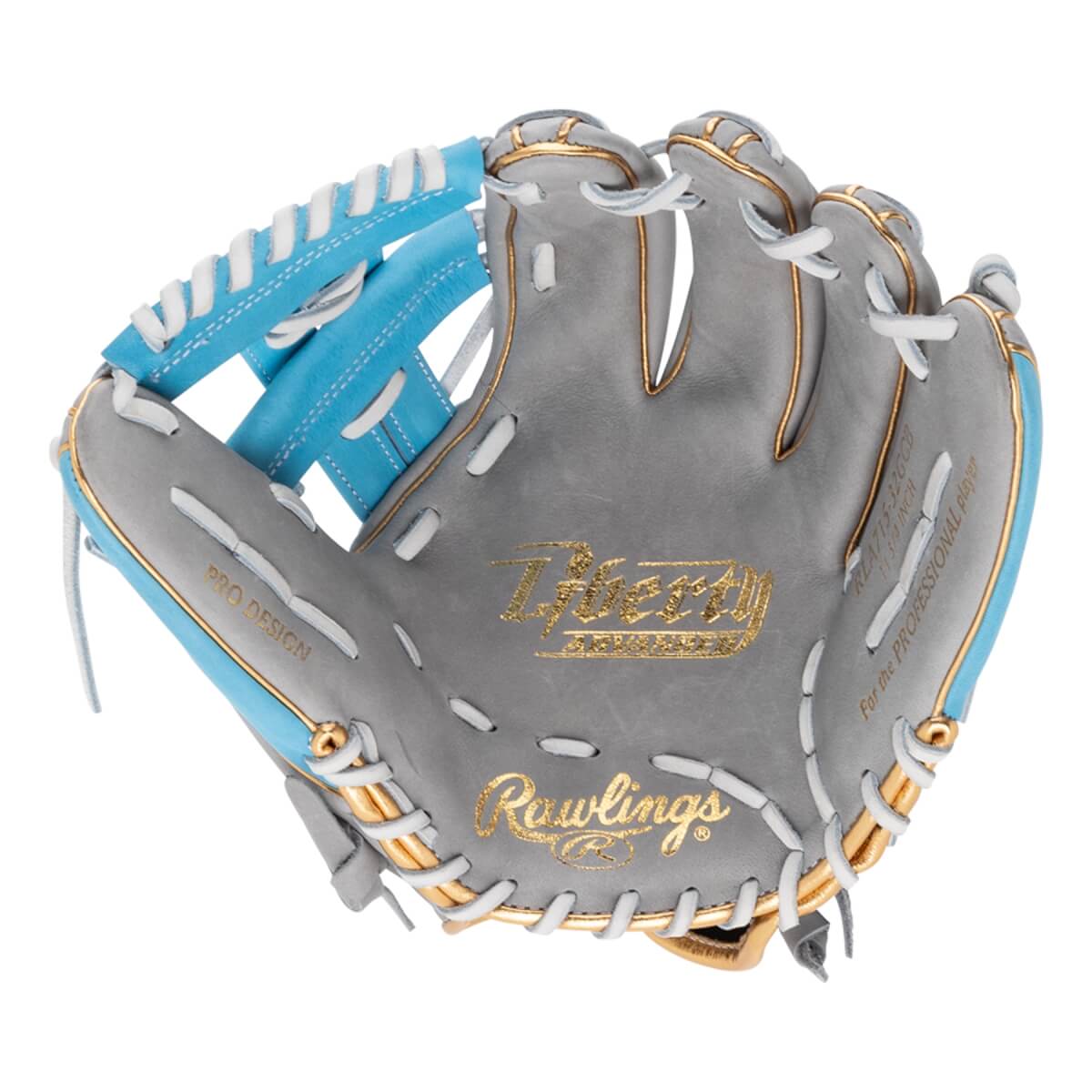 Rawlings Liberty Advanced Color Series 4.0 11.75" Fastpitch Softball Glove: RLA715-32GCB: Image #458137