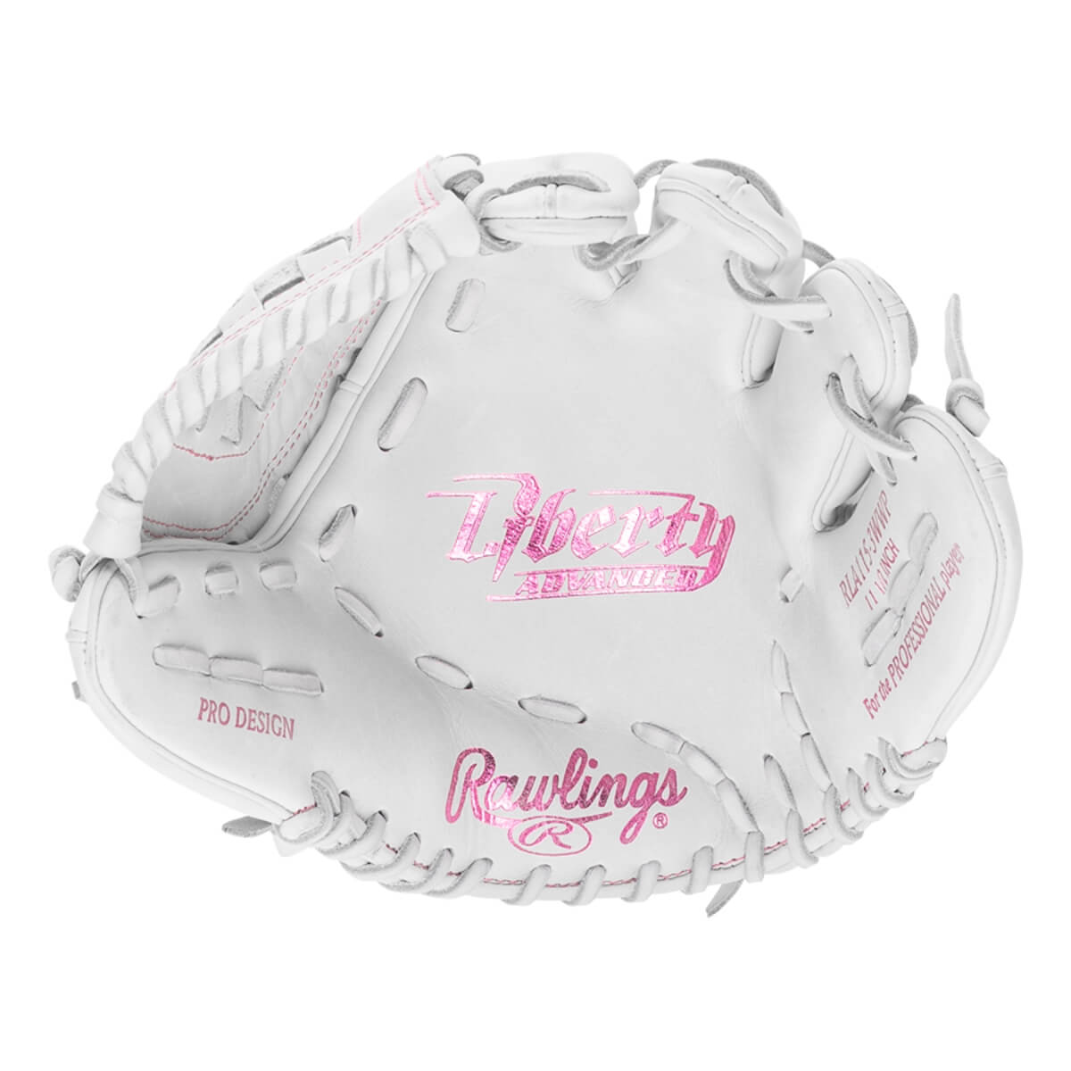 Rawlings Liberty Advanced Color Series 4.0 11.5" Fastpitch Softball Glove: RLA115-3WWP: Image #458109
