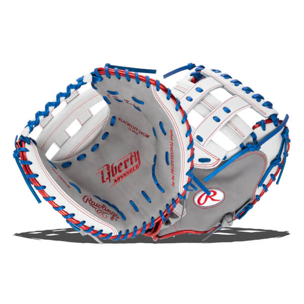 Rawlings Liberty Advanced 33" Fastpitch Softball Catcher's Mitt: RLACM33FP-24GW: Image #458144