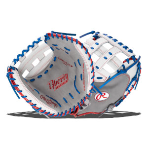 Rawlings Liberty Advanced 33" Fastpitch Softball Catcher's Mitt: RLACM33FP-24GW: Image #458144