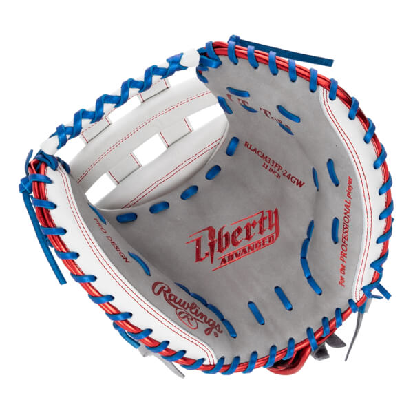 Rawlings Liberty Advanced 33" Fastpitch Softball Catcher's Mitt: RLACM33FP-24GW: Image #458145
