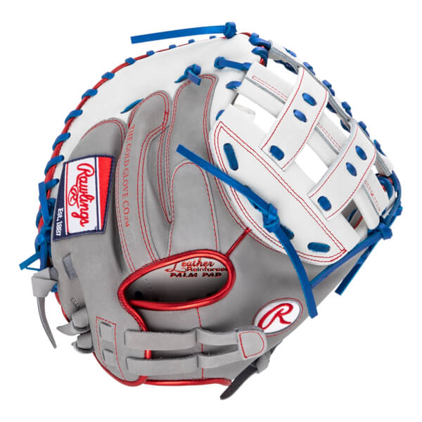 Rawlings Liberty Advanced 33" Fastpitch Softball Catcher's Mitt: RLACM33FP-24GW: Image #458150