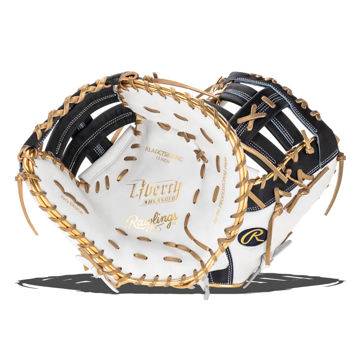 Rawlings Liberty Advanced 4.0 Color Series 13" Fastpitch Softball First Base Mitt: RLADCTSBWNG: Image #464481