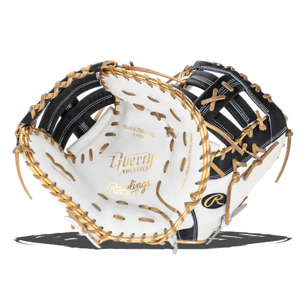 Rawlings Liberty Advanced 4.0 Color Series 13" Fastpitch Softball First Base Mitt: RLADCTSBWNG: Image #464481