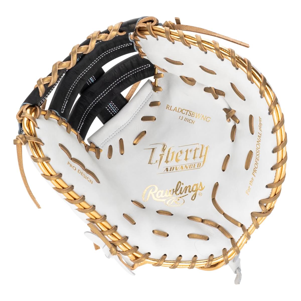 Rawlings Liberty Advanced 4.0 Color Series 13" Fastpitch Softball First Base Mitt: RLADCTSBWNG: Image #464482