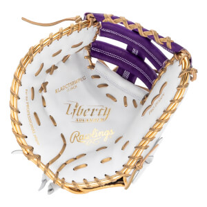 Rawlings Liberty Advanced Color Series 13" Fastpitch Softball First Base Mitt: RLADCTSBWPUG: Image #464906
