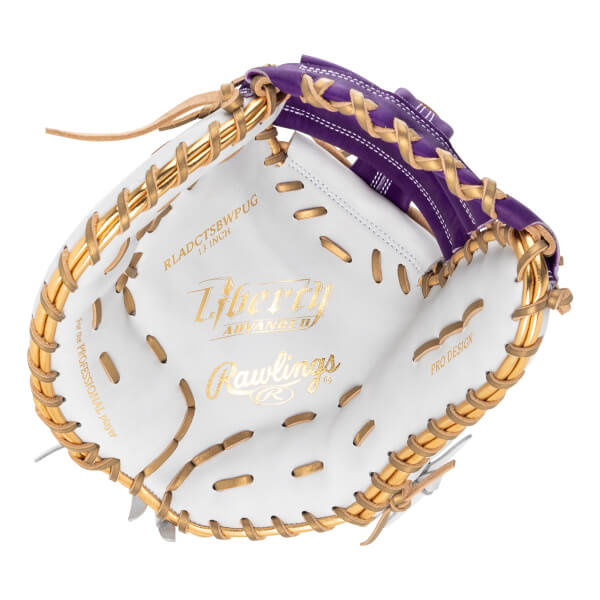 Rawlings Liberty Advanced Color Series 13" Fastpitch Softball First Base Mitt: RLADCTSBWPUG: Image #464910