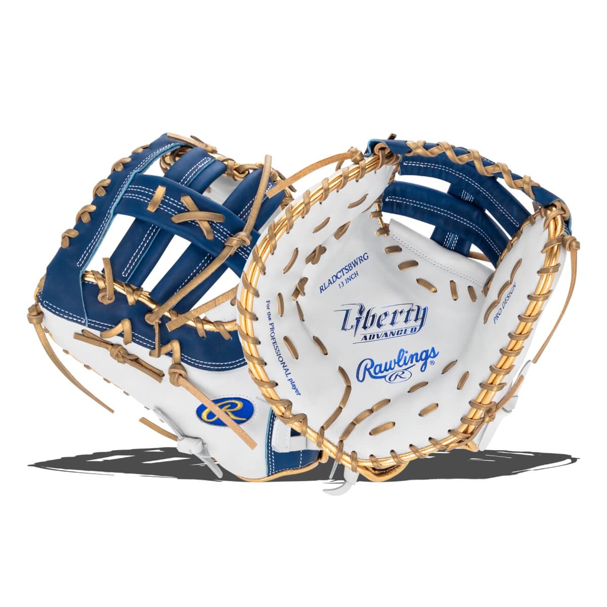 Rawlings Liberty Advanced Color Series 4.0 13" Fastpitch Softball First Base Mitt: RLADCTSBWRG: Image #464913