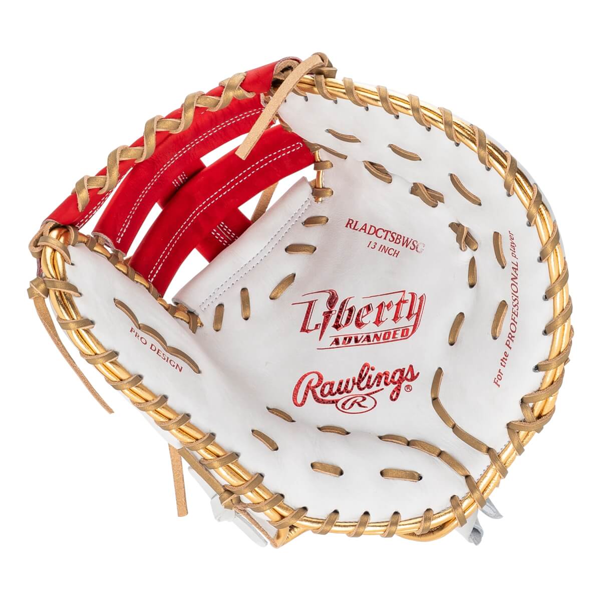Rawlings Liberty Advanced Color Series 4.0 13" Fastpitch Softball First Base Mitt: RLADCTSBWSG: Image #464522