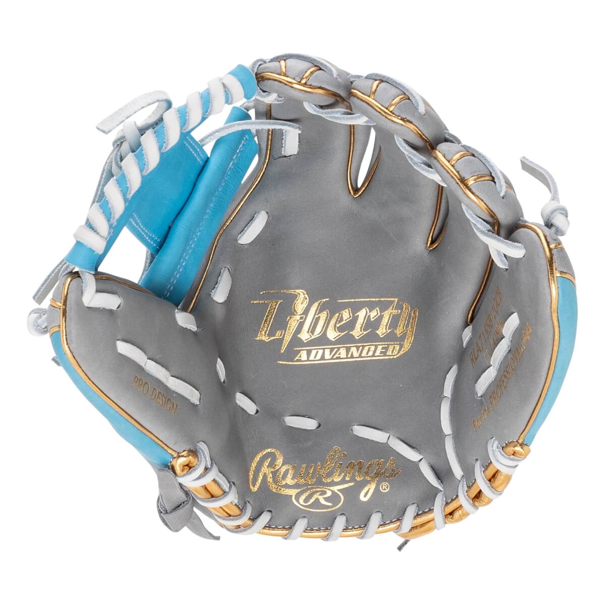 Rawlings Liberty Advanced Color Series 4.0 11.75" Fastpitch Softball Glove: RLA715SB-2GCB: Image #464429