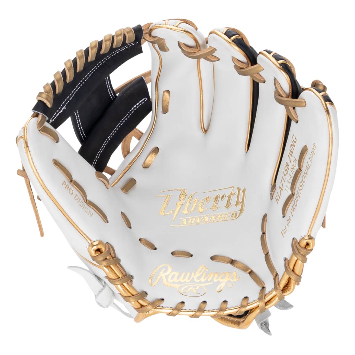 Rawlings Liberty Advanced Color Series 4.0 11.75" Fastpitch Softball Glove: RLA715SB-2WNG: Image #464812