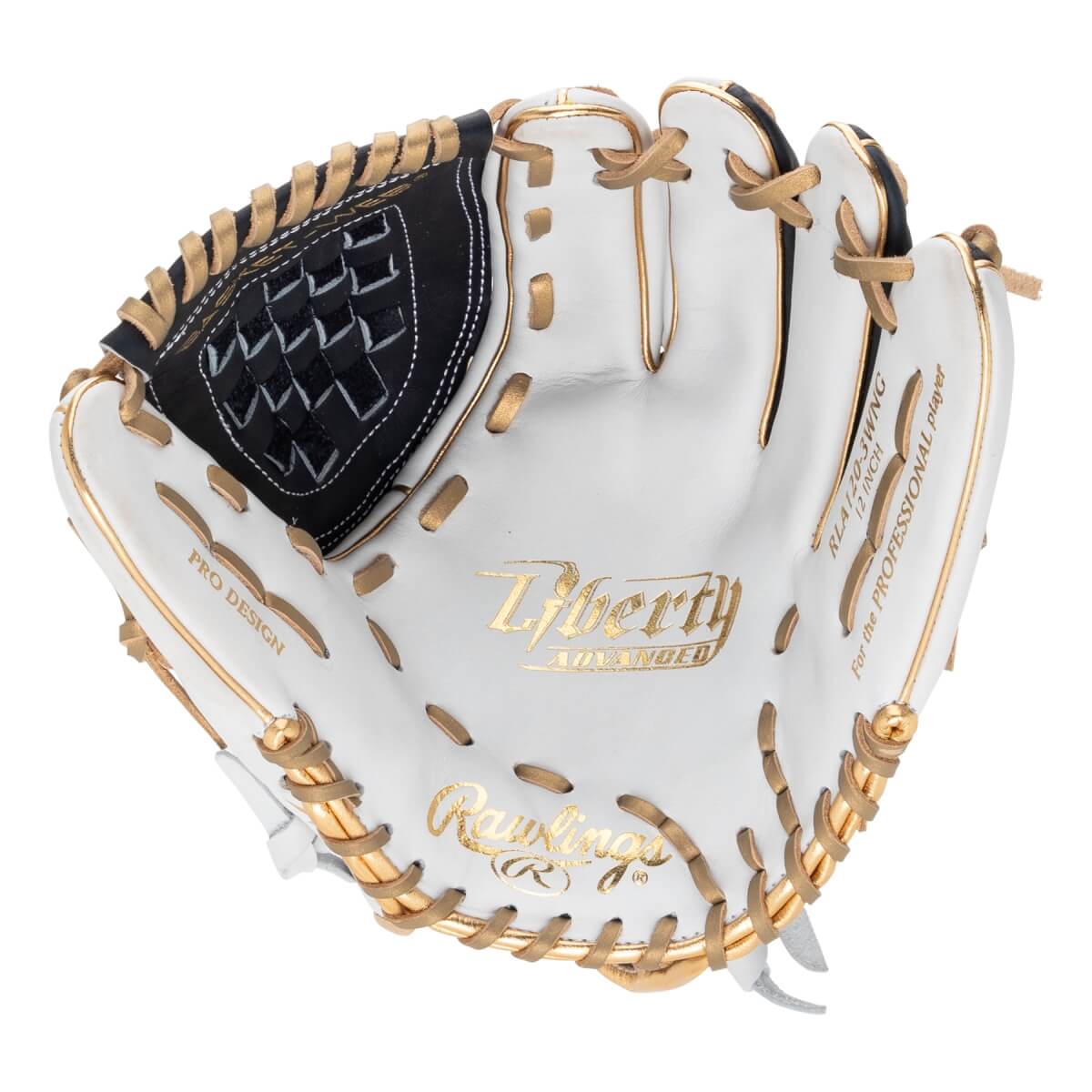 Rawlings Liberty Advanced Color Series 4.0 12" Fastpitch Softball Glove: RLA120-3WNG: Image #464631