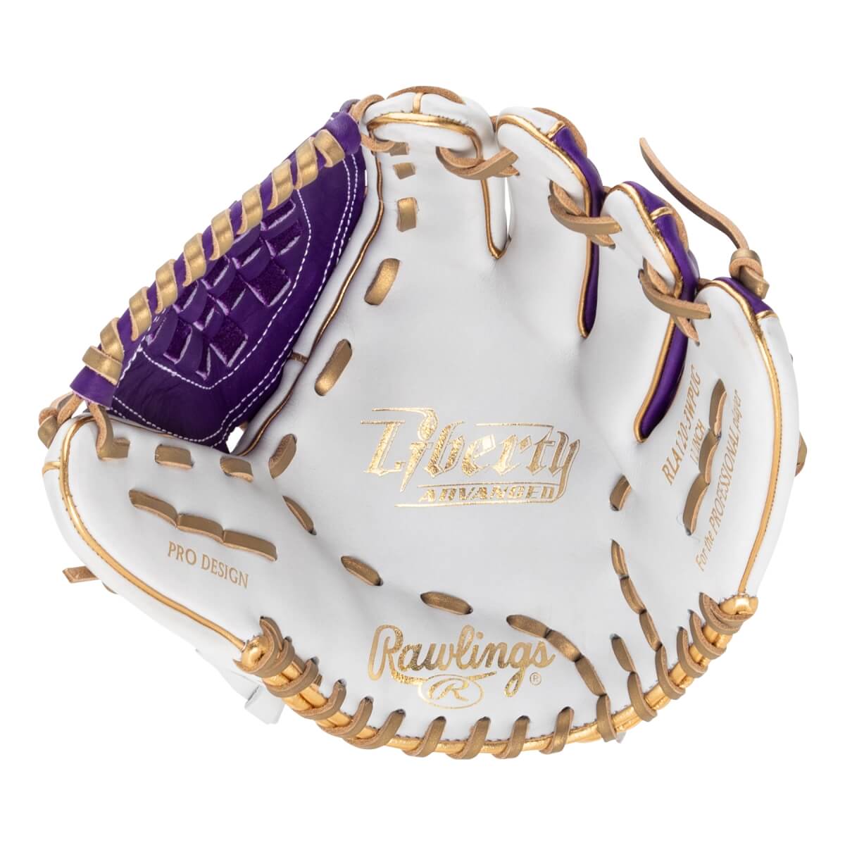 Rawlings Liberty Advanced Color Series 4.0 12" Fastpitch Softball Glove: RLA120-3WPUG: Image #464437