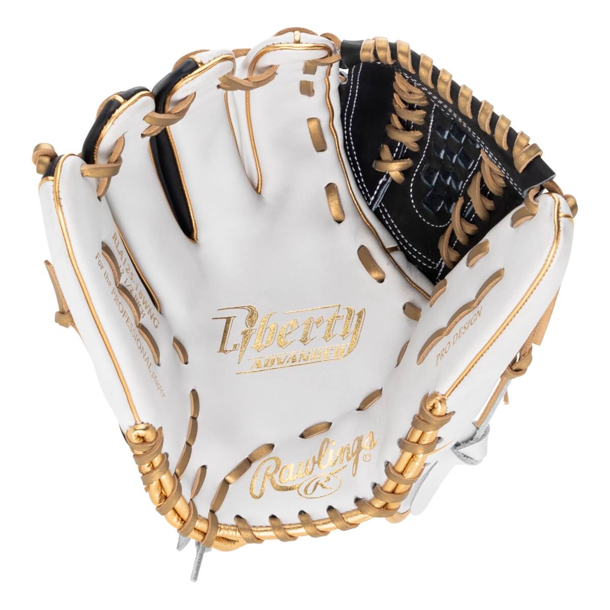Rawlings Liberty Advanced Color Series 4.0 12.5" Fastpitch Softball Glove: RLA125-18WNG: Image #464693