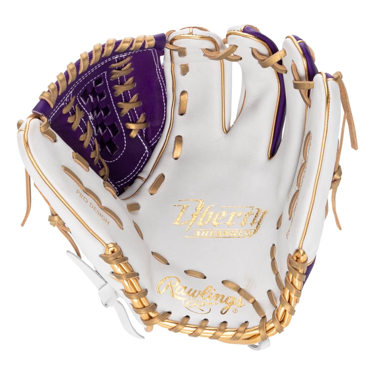 Rawlings Liberty Advanced Color Series 4.0 12.5" Fastpitch Softball Glove: RLA125-18WPUG: Image #464719