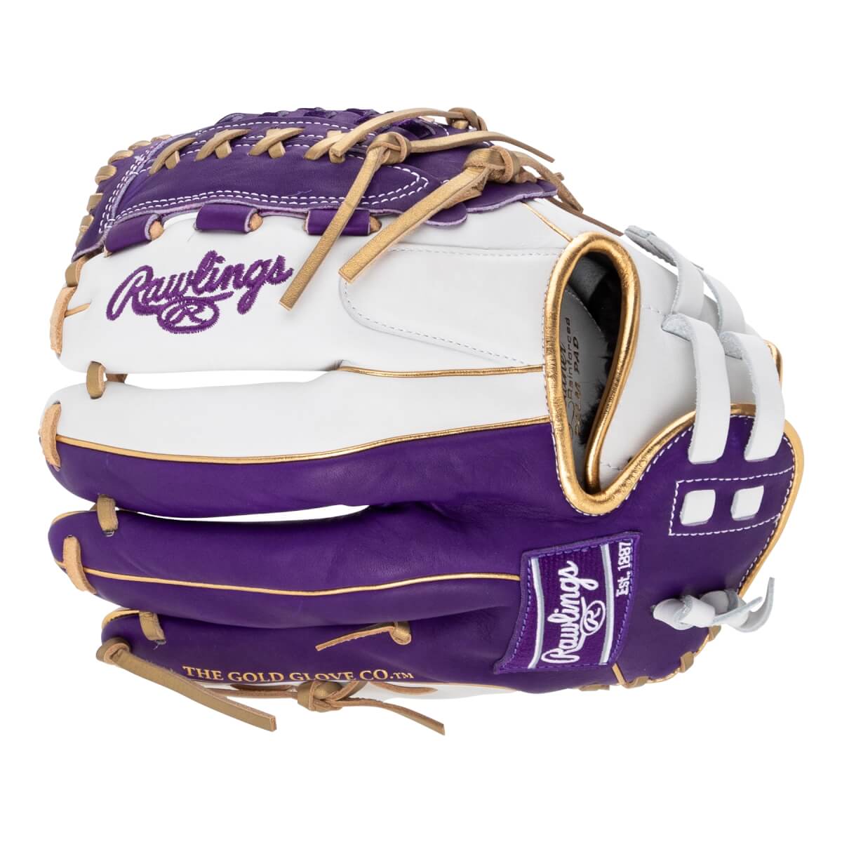 Rawlings Liberty Advanced Color Series 4.0 12.5" Fastpitch Softball Glove: RLA125-18WPUG: Image #464722