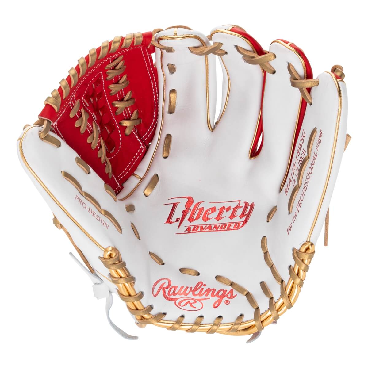 Rawlings Liberty Advanced Color Series 4.0 12.5" Fastpitch Softball Glove: RLA125-18WSG: Image #464751