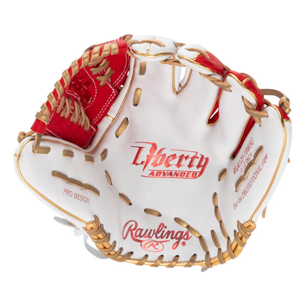 Rawlings Liberty Advanced Color Series 4.0 12.5" Fastpitch Softball Glove: RLA125-18WSG: Image #464755
