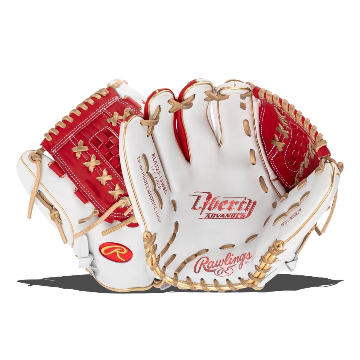 Rawlings Liberty Advanced Color Series 4.0 12.5" Fastpitch Softball Glove: RLA125-18WSG: Image #463826