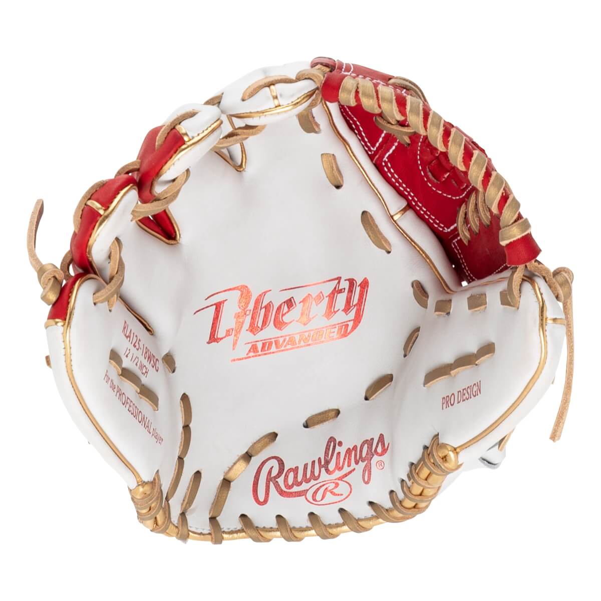 Rawlings Liberty Advanced Color Series 4.0 12.5" Fastpitch Softball Glove: RLA125-18WSG: Image #463831