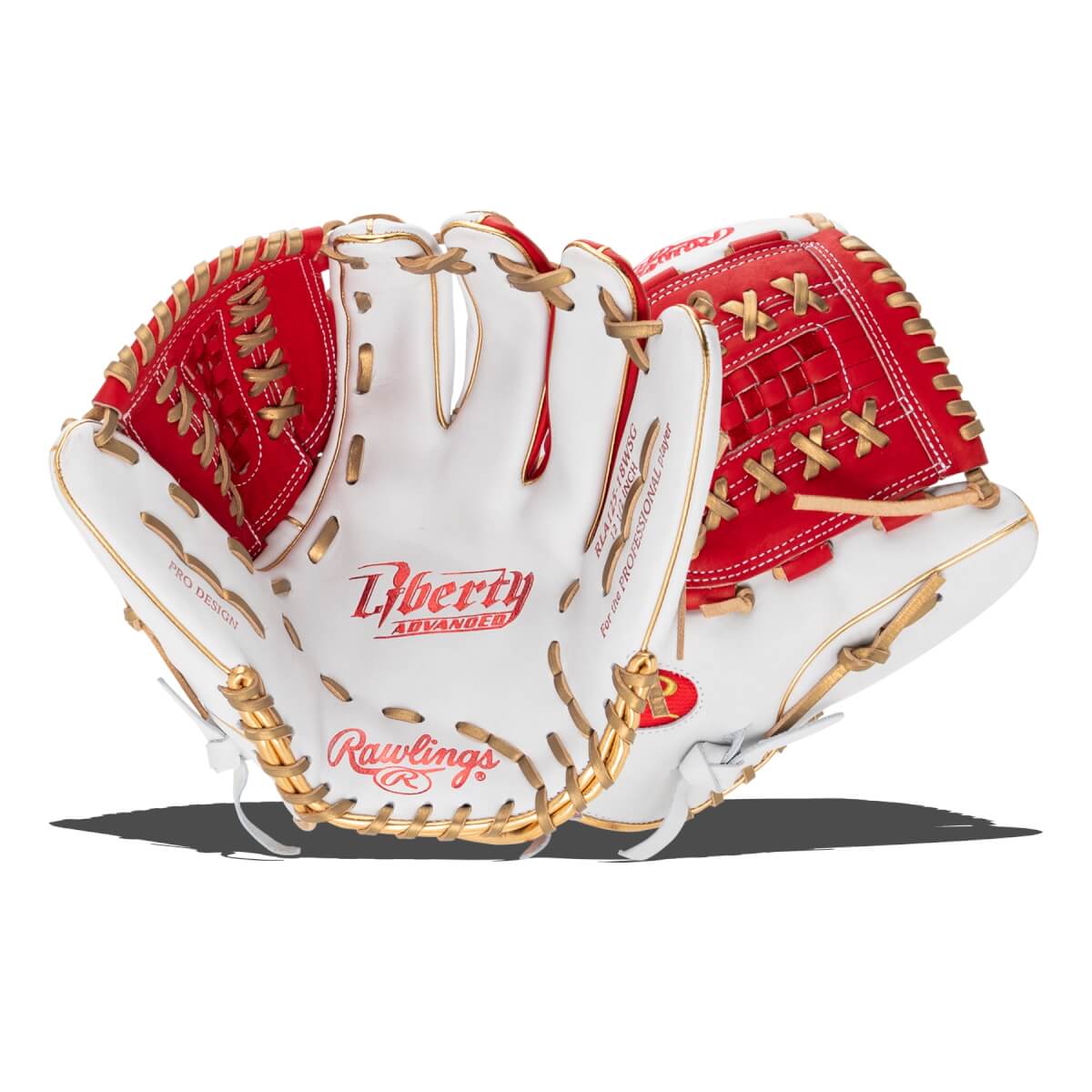 Rawlings Liberty Advanced Color Series 4.0 12.5" Fastpitch Softball Glove: RLA125-18WSG: Image #464750