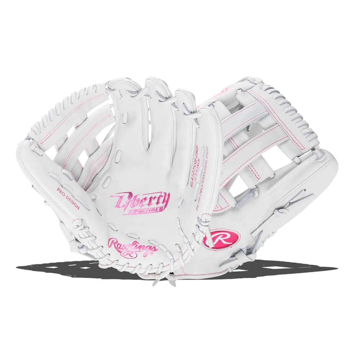 Rawlings Liberty Advanced Color Series 4.0 12.75" Fastpitch Softball Glove: RLA1275-6WP: Image #464776