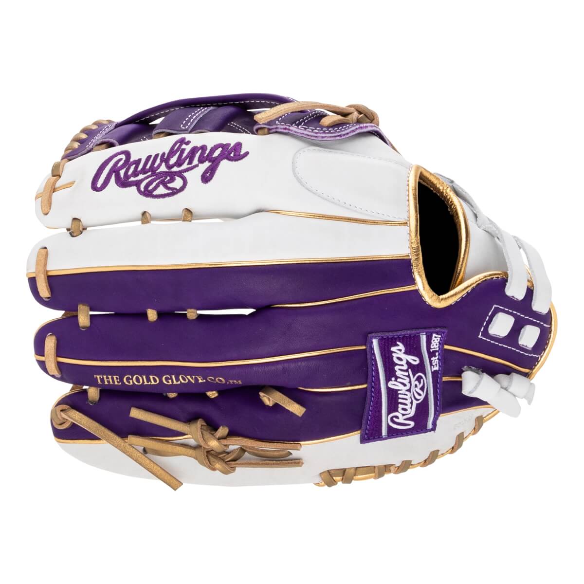Rawlings Liberty Advanced Color Series 4.0 12.75" Fastpitch Softball Glove: RLA1275-6WPUG: Image #464893