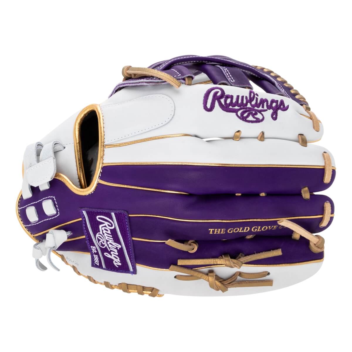 Rawlings Liberty Advanced Color Series 4.0 12.75" Fastpitch Softball Glove: RLA1275-6WPUG: Image #464788