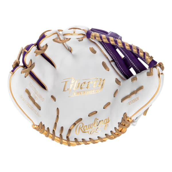 Rawlings Liberty Advanced Color Series 4.0 12.75" Fastpitch Softball Glove: RLA1275-6WPUG: Image #464789