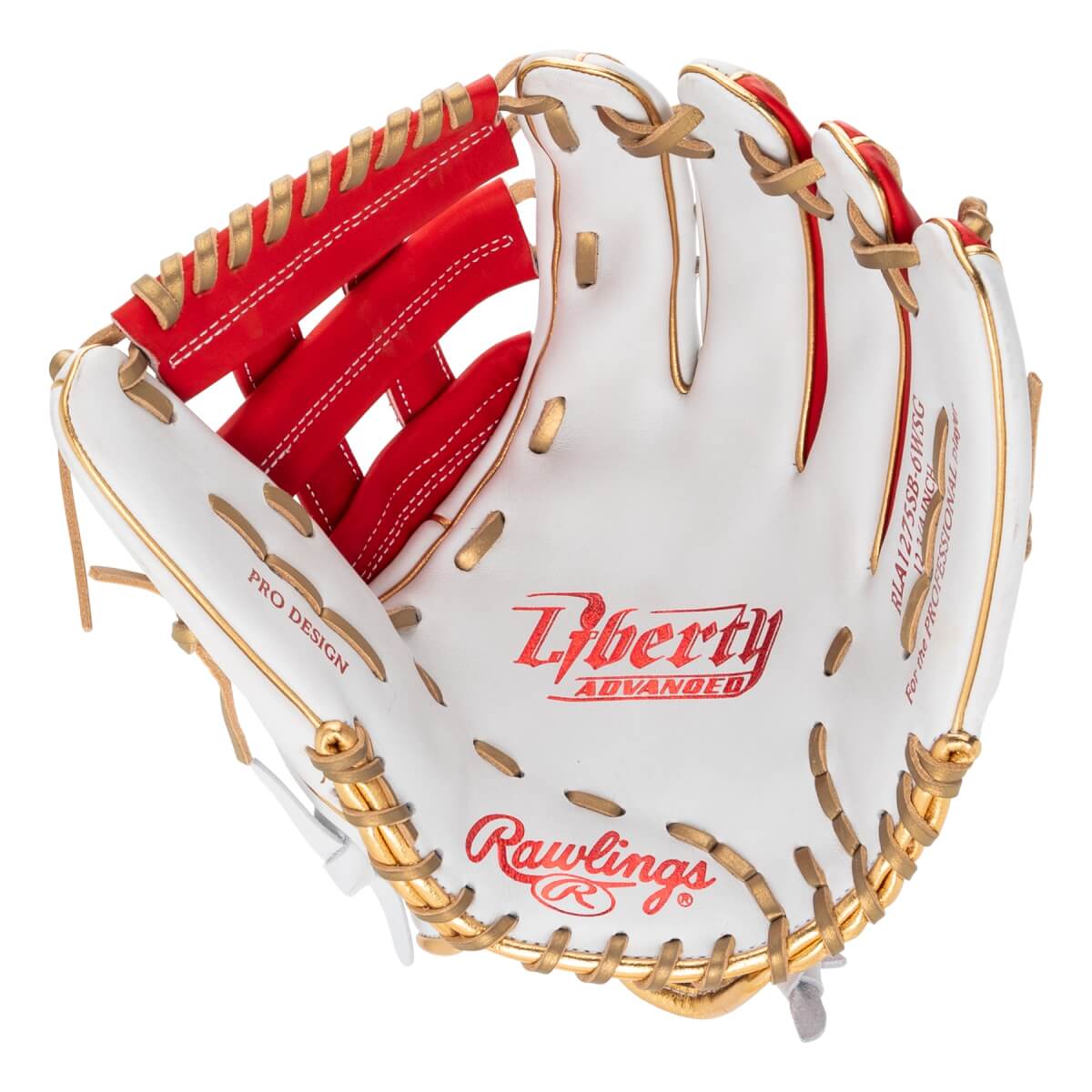 Rawlings Liberty Advanced Color Series 4.0 12.75" Fastpitch Softball Glove: RLA1275-6WSG: Image #464804