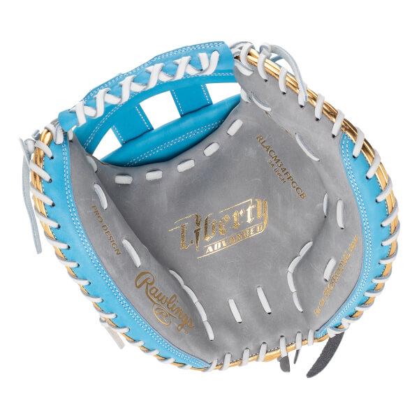 Rawlings Liberty Advanced Color Series 4.0 34" Fastpitch Softball Catcher's Mitt: RLACM34FPGCB: Image #464445