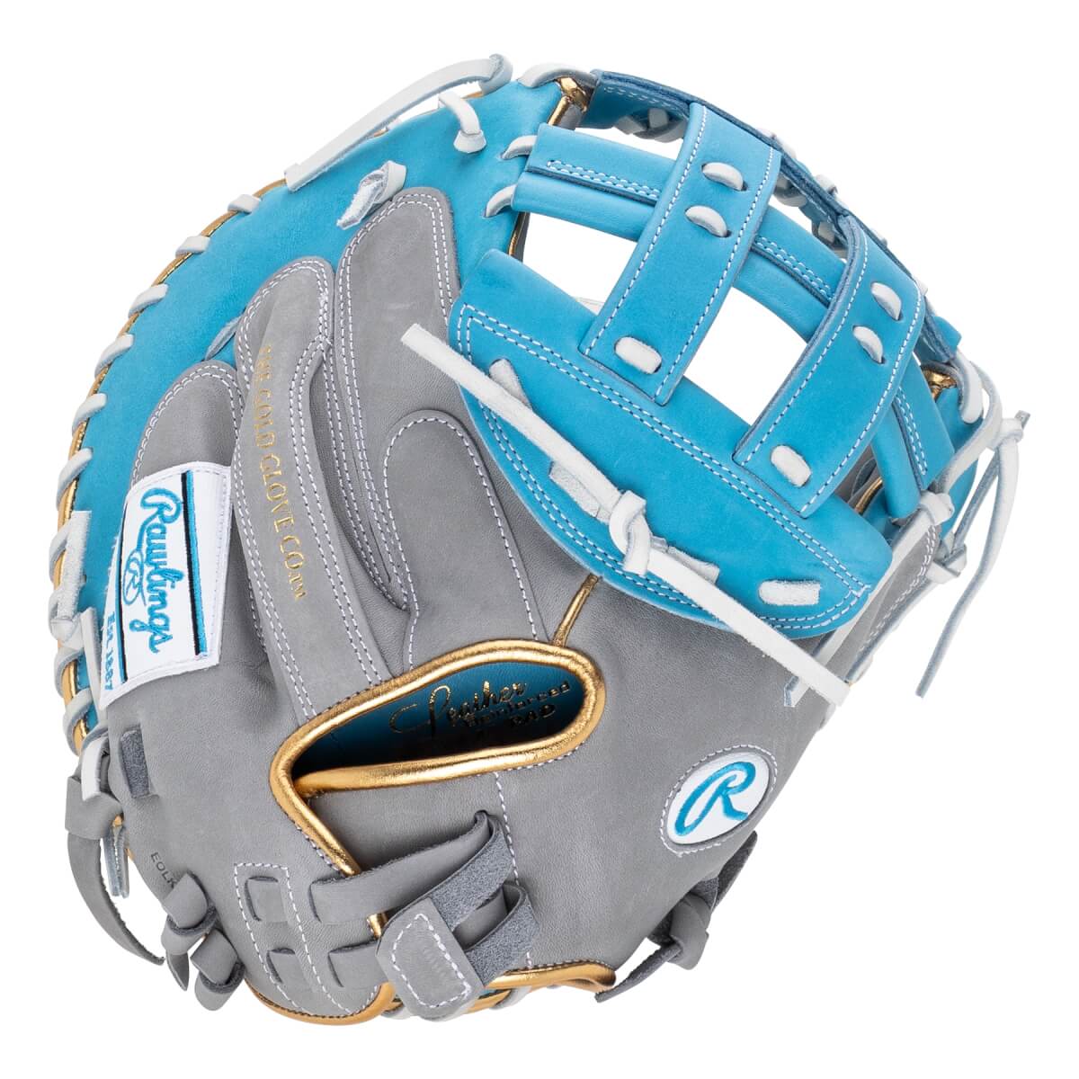 Rawlings Liberty Advanced Color Series 4.0 34" Fastpitch Softball Catcher's Mitt: RLACM34FPGCB: Image #464446