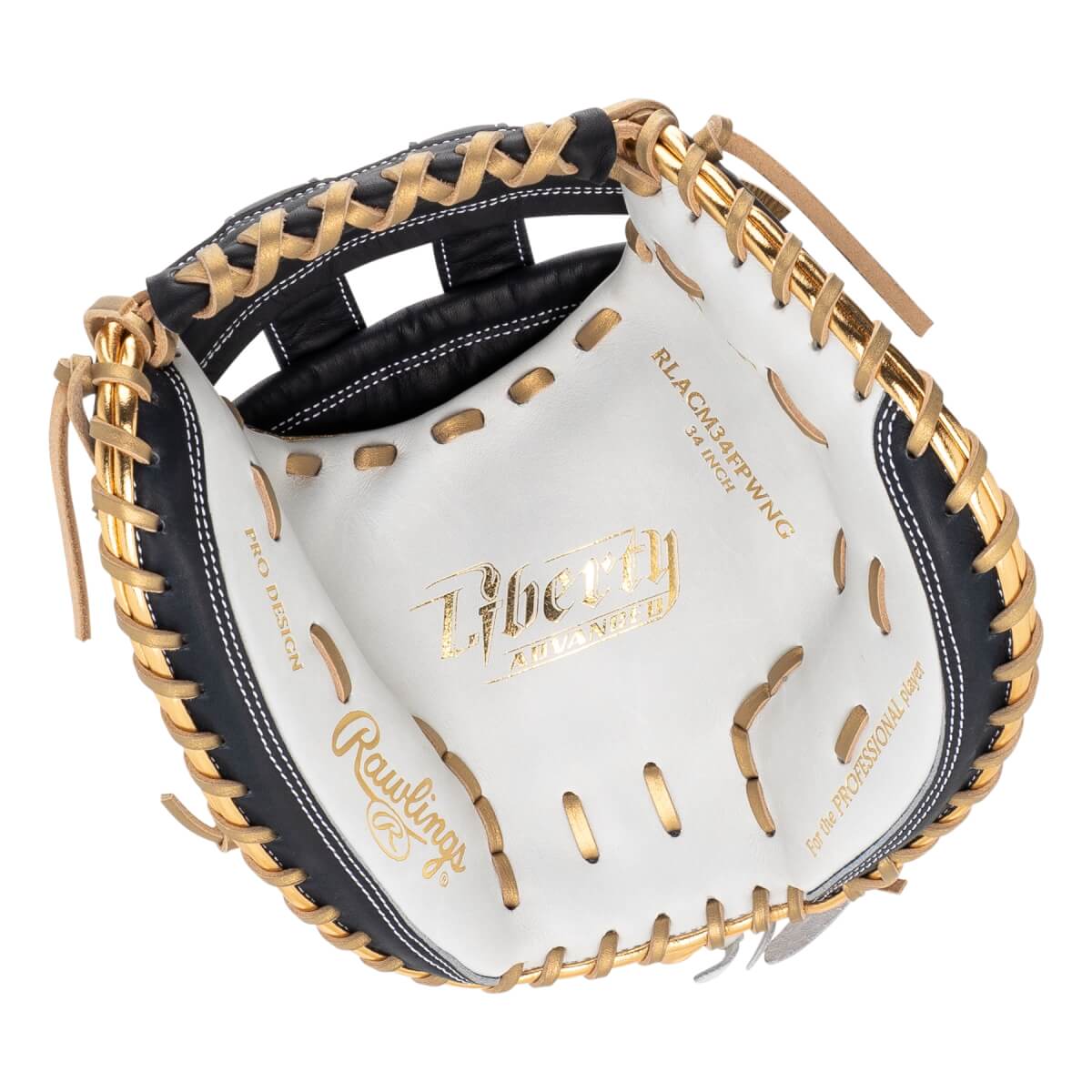 Rawlings Liberty Advanced Color Series 4.0 34" Fastpitch Softball Catcher's Mitt: RLACM34FPWNG: Image #464453
