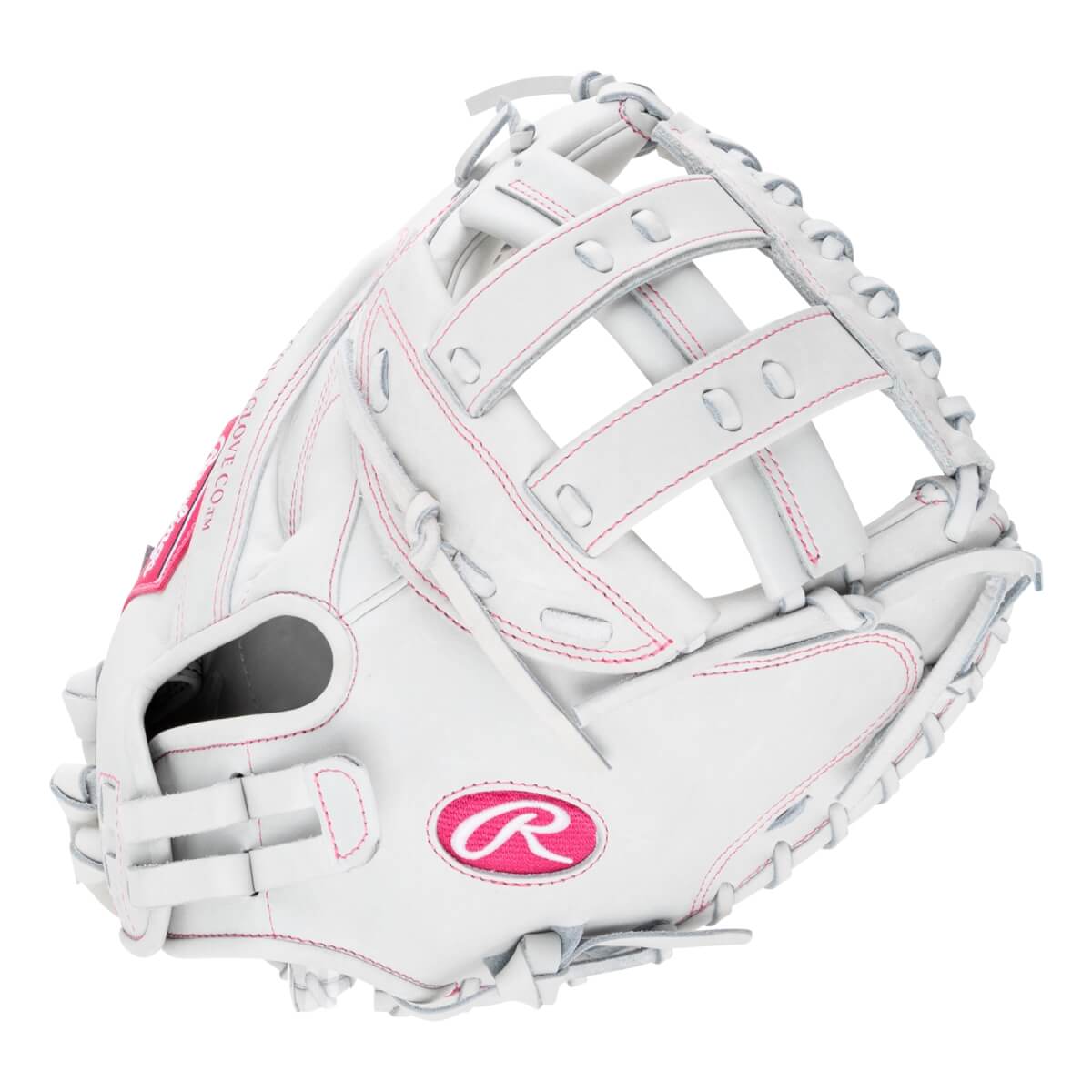 Rawlings Liberty Advanced Color Series 4.0 34" Fastpitch Softball Catcher's Mitt: RLACM34FPWP: Image #464844