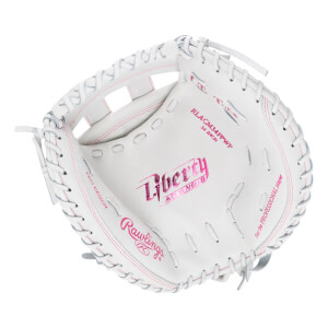Rawlings Liberty Advanced Color Series 4.0 34" Fastpitch Softball Catcher's Mitt: RLACM34FPWP: Image #464847