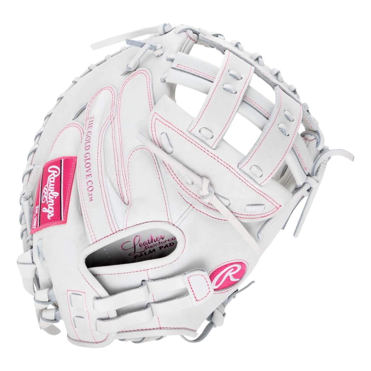 Rawlings Liberty Advanced Color Series 4.0 34" Fastpitch Softball Catcher's Mitt: RLACM34FPWP: Image #464848