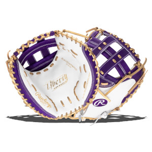 Rawlings Liberty Advanced Color Series 4.0 34" Fastpitch Softball Catcher's Mitt: RLACM34FPWPUG: Image #464456