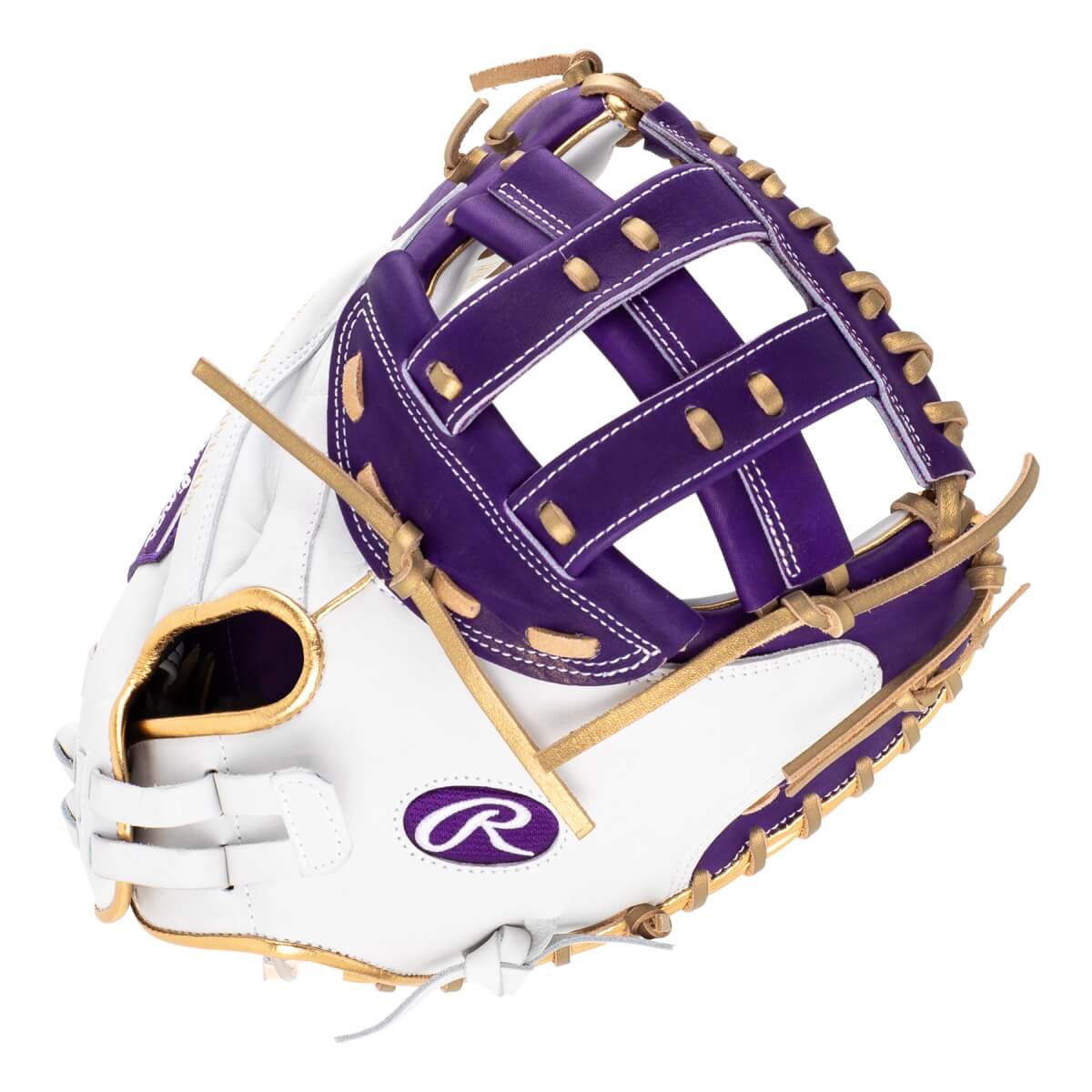 Rawlings Liberty Advanced Color Series 4.0 34" Fastpitch Softball Catcher's Mitt: RLACM34FPWPUG: Image #464458