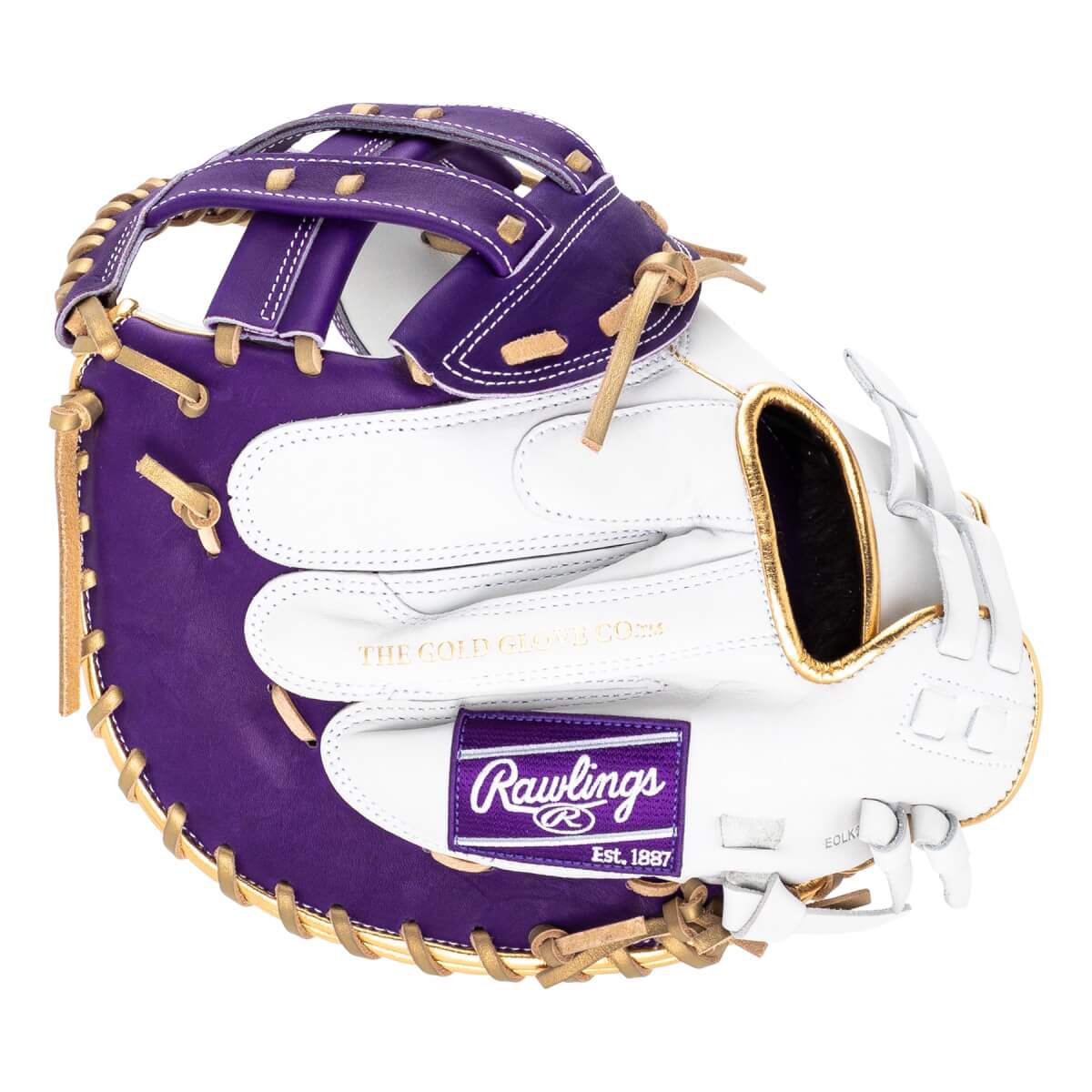 Rawlings Liberty Advanced Color Series 4.0 34" Fastpitch Softball Catcher's Mitt: RLACM34FPWPUG: Image #464460