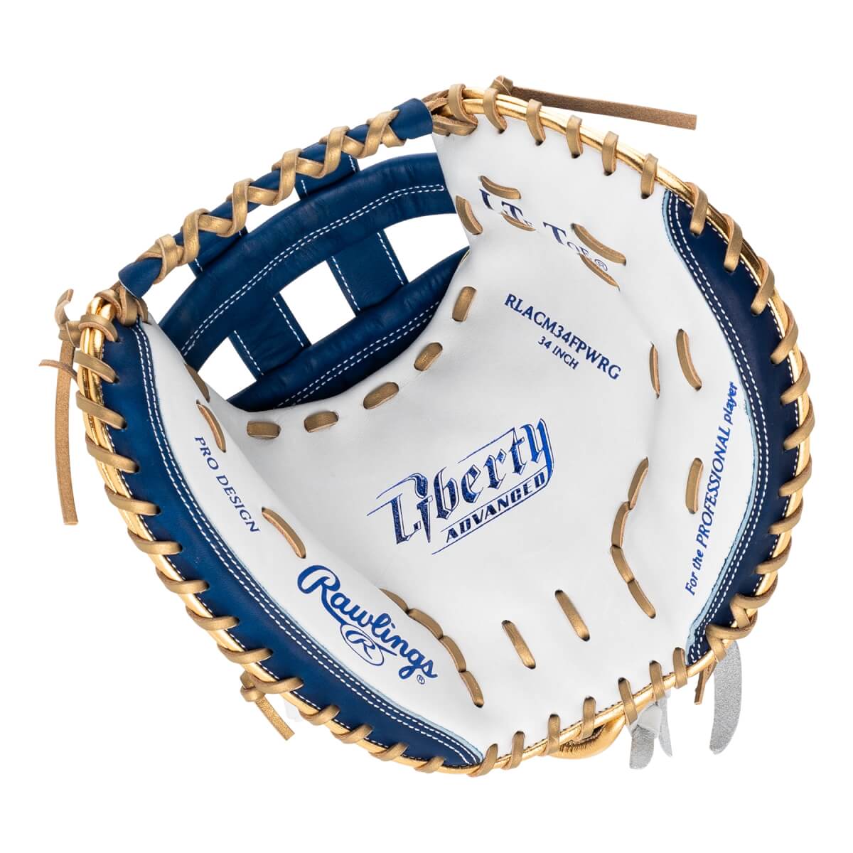 Rawlings Liberty Advanced Color Series 4.0 34" Fastpitch Softball Catcher's Mitt: RLACM34FPWRG: Image #464586