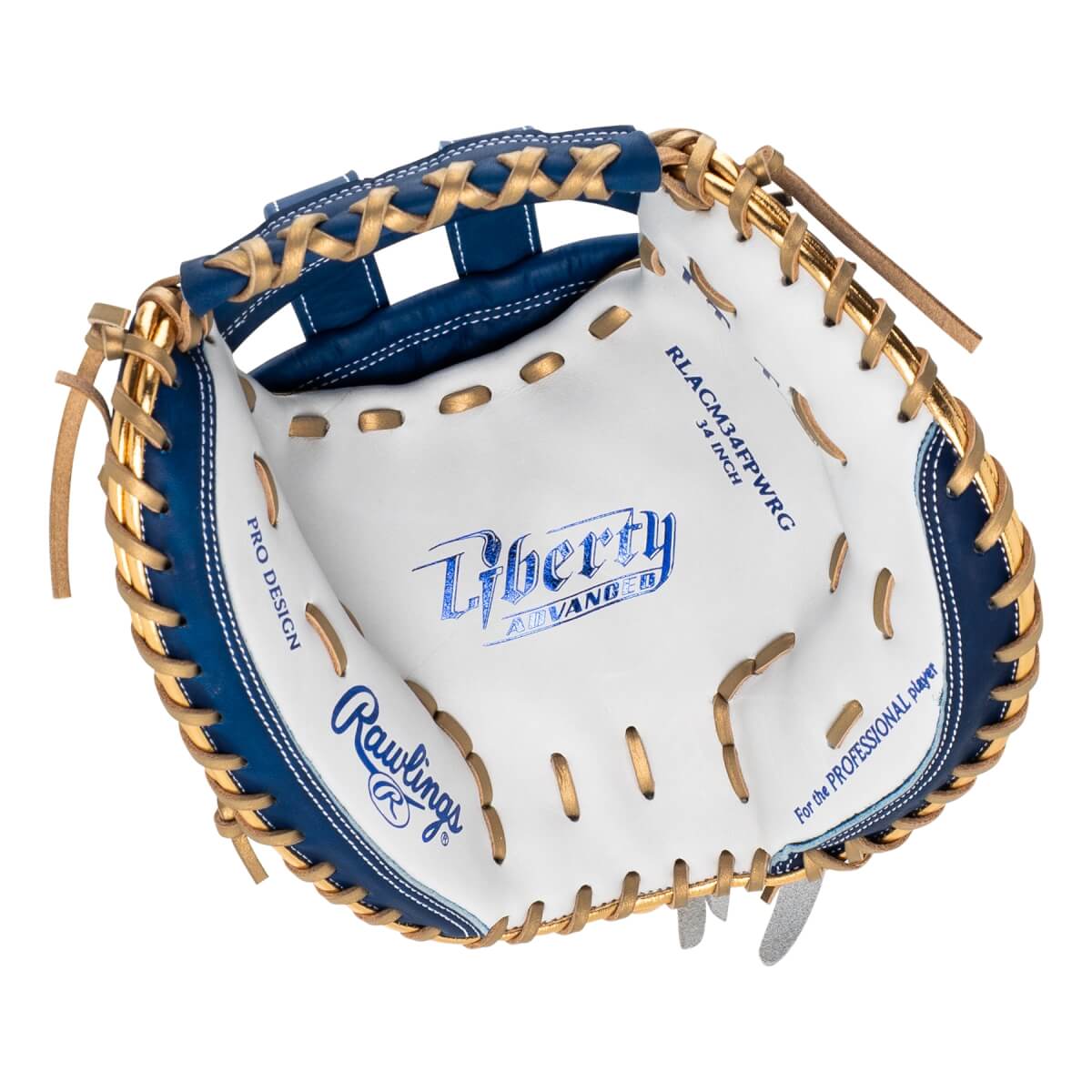 Rawlings Liberty Advanced Color Series 4.0 34" Fastpitch Softball Catcher's Mitt: RLACM34FPWRG: Image #464590
