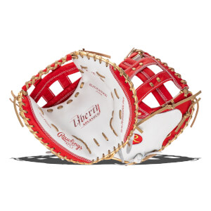 Rawlings Liberty Advanced Color Series 4.0 34" Fastpitch Softball Catcher's Mitt: RLACM34FPWSG: Image #464464
