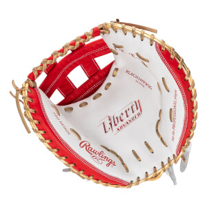Rawlings Liberty Advanced Color Series 4.0 34" Fastpitch Softball Catcher's Mitt: RLACM34FPWSG: Image #464465